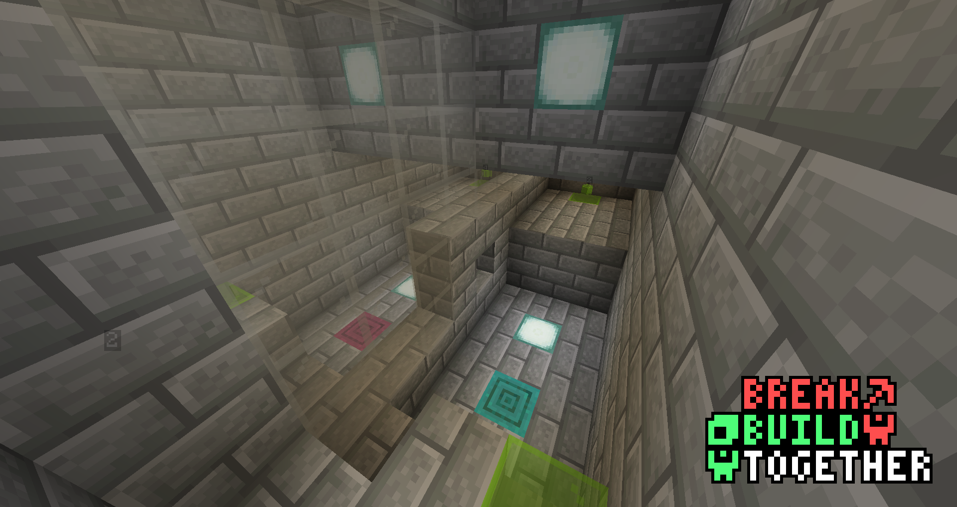 我的世界双人烧脑解密地图 Break Build Together