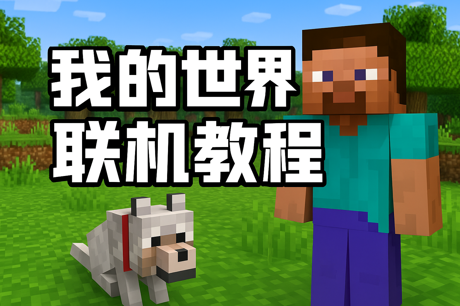 我的世界完整联机教程